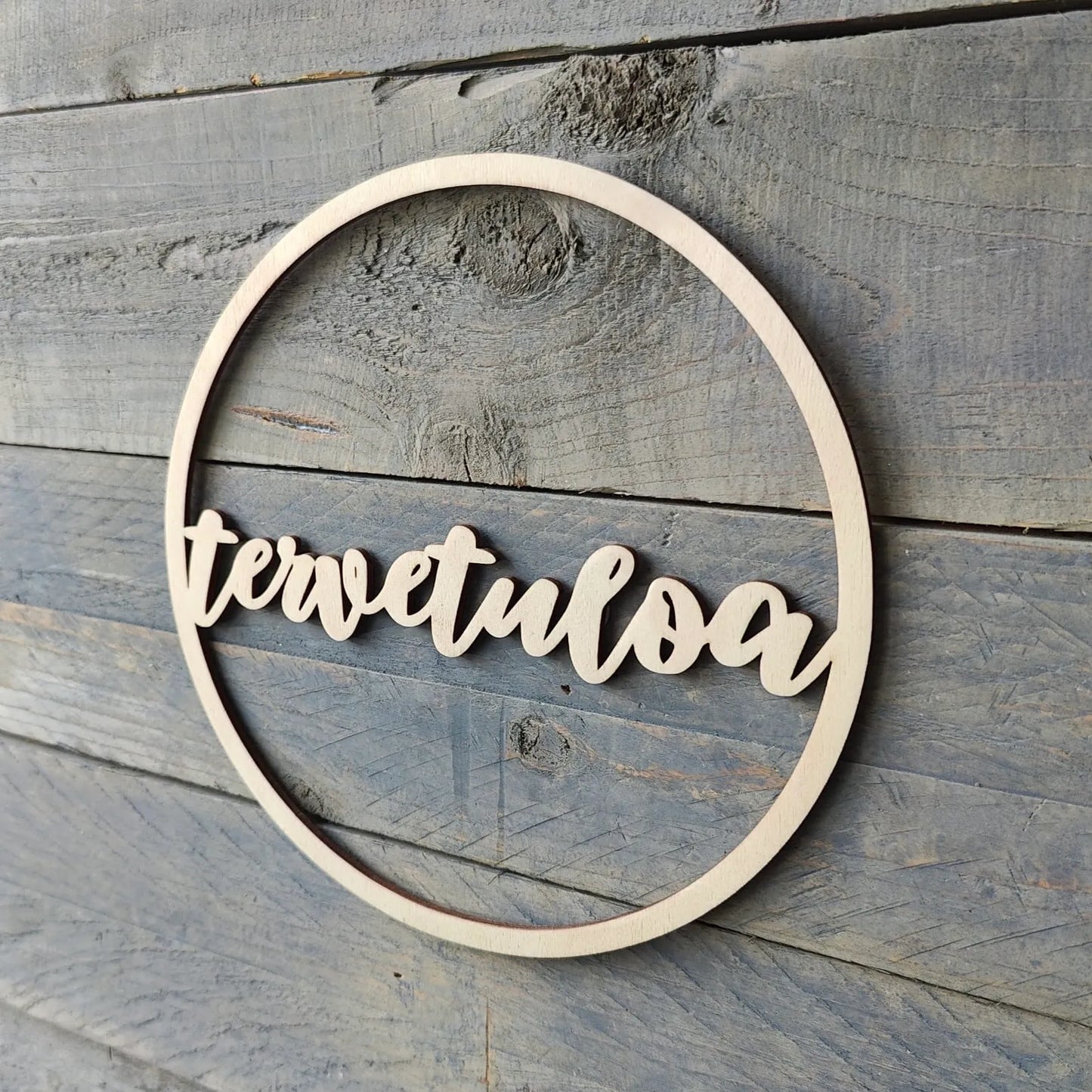 Tervetuloakranssi ulko-oveen