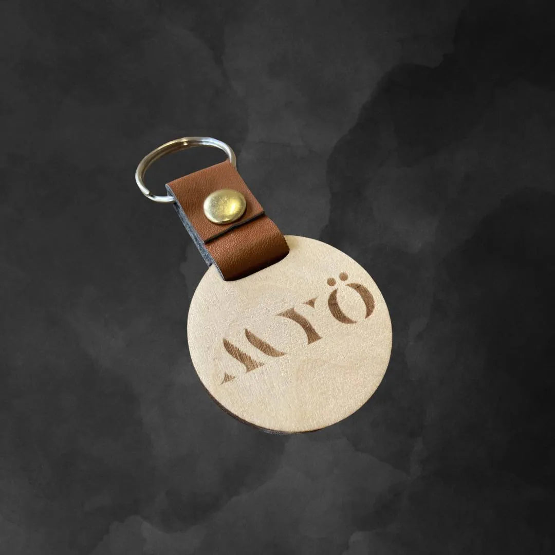 Avaimenperä logolla yrityksille mainostuote