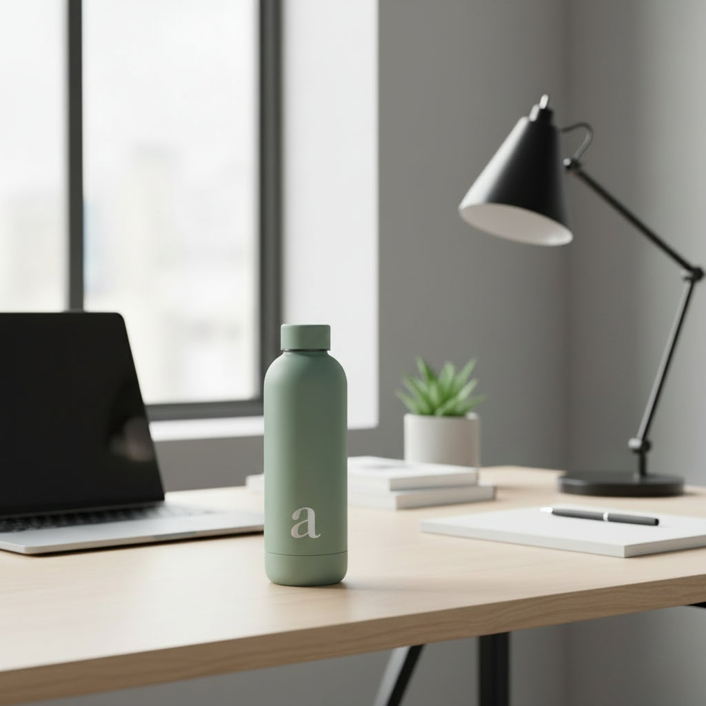 Juomapullot logolla yrityksille.