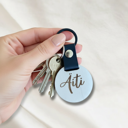 Avaimenperä omalla nimellä