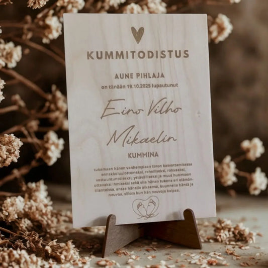 Puinen kummitodistus