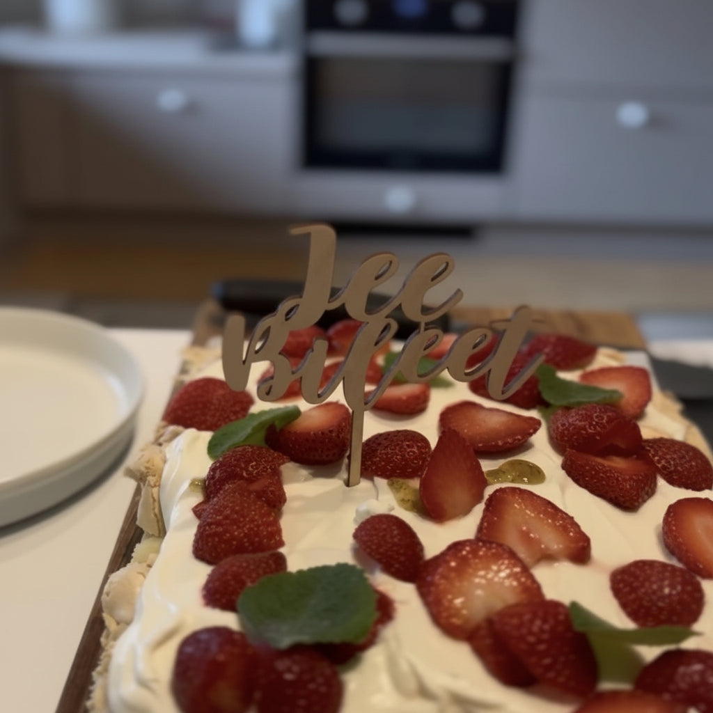 Jee Bileet -kakkukorsite juhlakakkuihin.